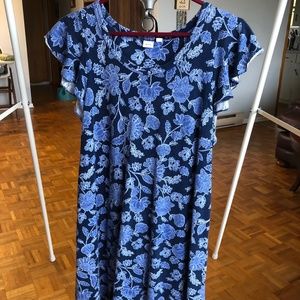 GAP Blue Floral Dress